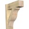 Ekena Millwork Funston Block Rough Sawn Outlooker, Douglas Fir, 8"W x 22"D x 26"H OUT08X22X26FST05RDF - alternate 1